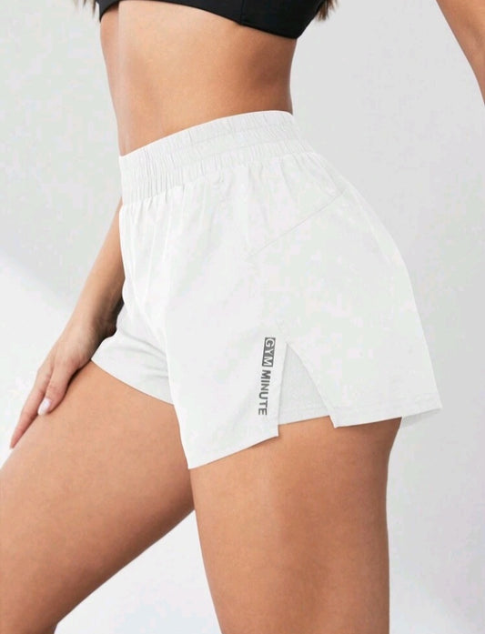 2 In 1 Yoga Sweat Short