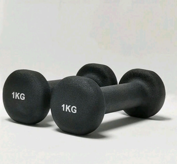 1kg Flat Head Dumbbells